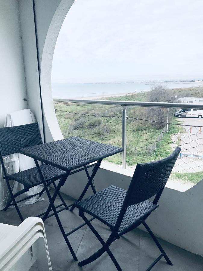 As18656 - Grand Studio Vue Mer, Direct Sur Plage Avec Parking Prive Le Grau-du-Roi Exterior photo